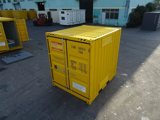 Contenedor High Cube de 10 Pies amarillo nuevo