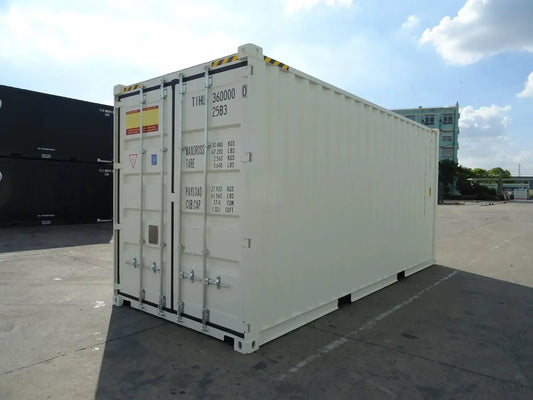 Contenedor Vraquier High Cube de 20 Pies blanco nuevo