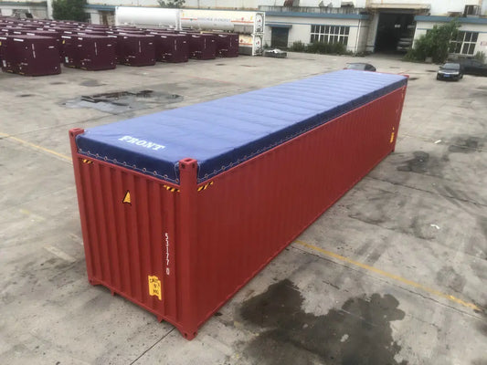 Contenedor High Cube Open Top de 40 Pies rojo nuevo