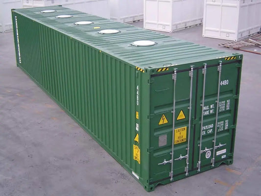 Contenedor Vraquier High Cube de 40 Pies verde nuevo